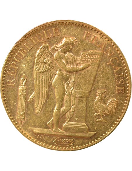 Liberté Egalité Fraternité 100 francs Or 1907 A - Paris