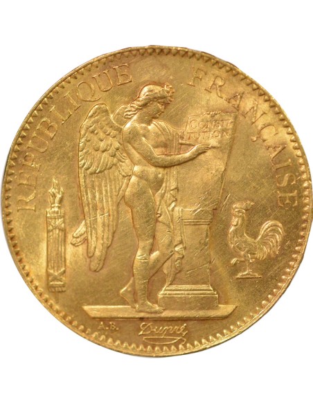 Dieu Protège la France 100 francs Or 1886 A - Paris