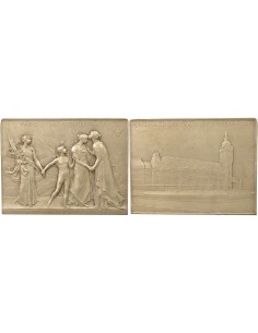 Chemins de Fer Paris-Lyon-Méditerranée 1 médaille Argent 1879-1911