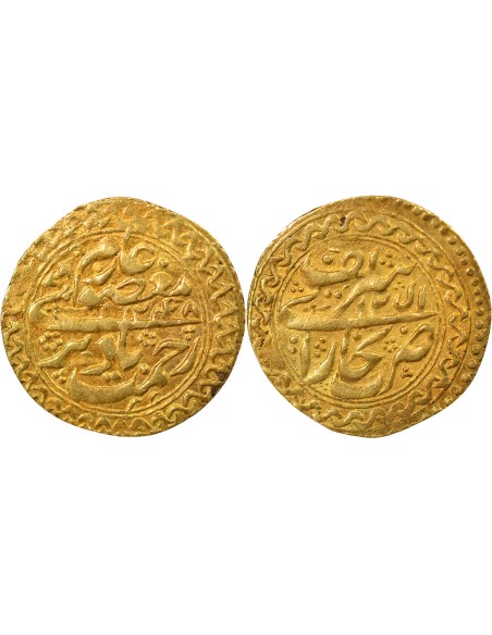 Ouzbékistan Nasrullah Khan Au nom de Ma'sum Ghazi 1 tilla Or 1251 AH (1834-1835) Boukhara