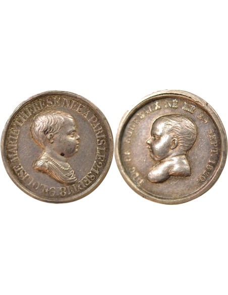 Henri V Naissances quinaire Argent Après 1820