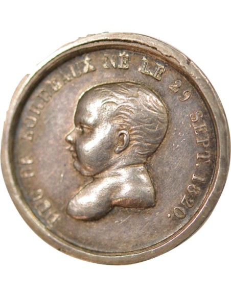 Henri V Naissances quinaire Argent Après 1820