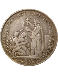 Mariage Chrétien 1 jeton Argent 2