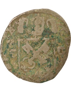 Clément VIII 1 douzain Billon 1593-1595 Carpentras 2