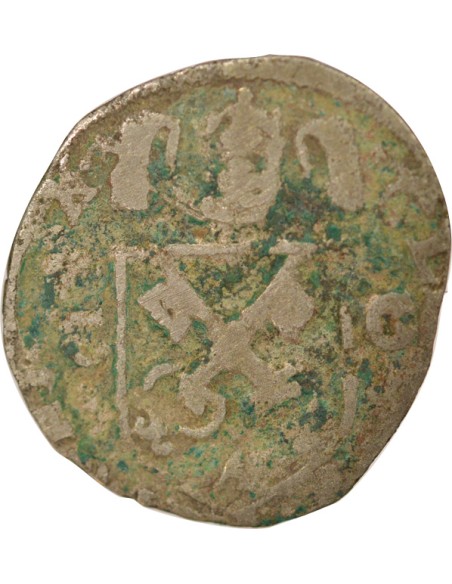 Clément VIII 1 douzain Billon 1593-1595 Carpentras