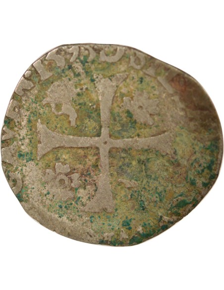 Clément VIII 1 douzain Billon 1593-1595 Carpentras