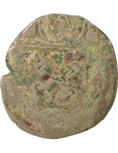 Clément VIII 1 douzain Billon 1593-1595 Avignon 2