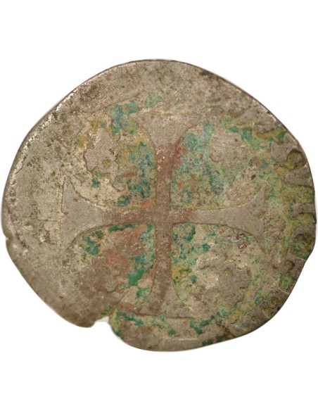 Clément VIII 1 douzain Billon 1593-1595 Avignon