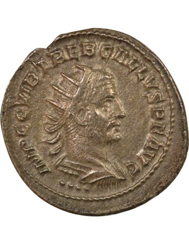 Rome Empire Trébonien Galle Empereur à Cheval 1 antoninien Billon 251-253 Antioche