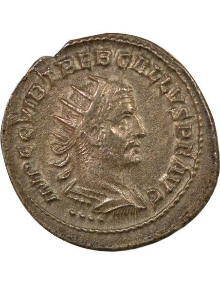 Rome Empire Trébonien Galle Empereur à Cheval 1 antoninien Billon 251-253 Antioche