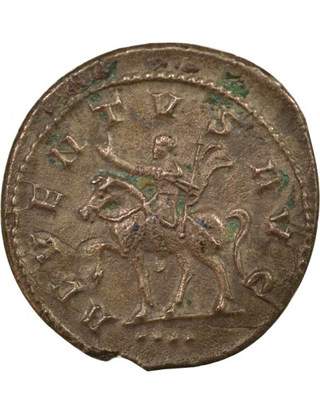 Rome Empire Trébonien Galle Empereur à Cheval 1 antoninien Billon 251-253 Antioche
