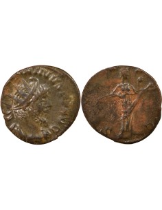 Empire des Gaules Victorin Salus 1 antoninien Billon 269-270 Cologne