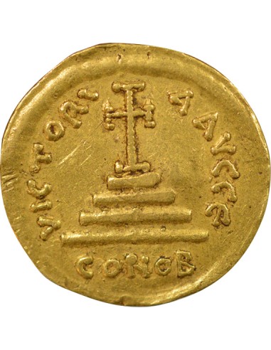 Empire Byzantin Tibère II Constantin 1 solidus Or 579-582 Constantinople