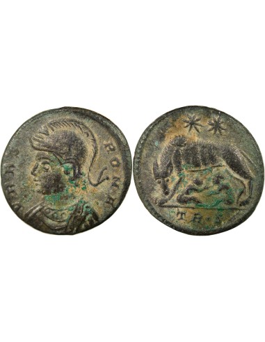 Rome Empire Fondation de Rome 1 nummus Cuivre 332-333 Trèves