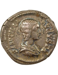 Rome Empire Plautille Pietas debout 1 denier Argent 203 R Rome 2