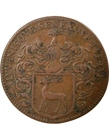 Jacques de Frasans Maire de Dijon 1 jeton Cuivre 1662 P Dijon