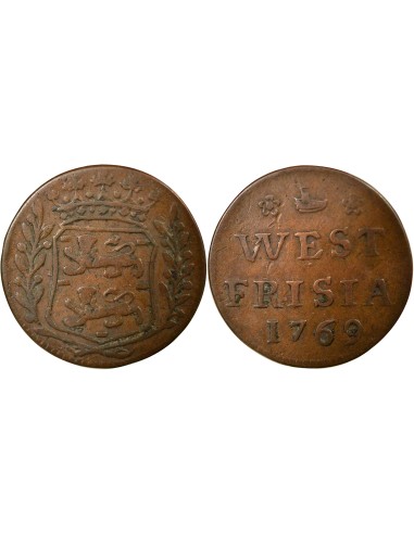 Pays-Bas 1 duit Cuivre 1769