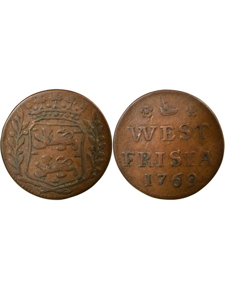 Pays-Bas 1 duit Cuivre 1769