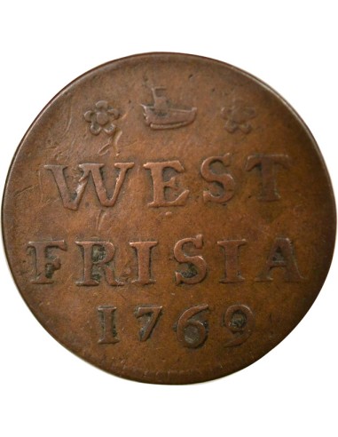 Pays-Bas 1 duit Cuivre 1769