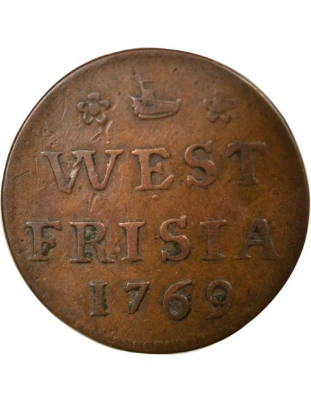 Pays-Bas 1 duit Cuivre 1769
