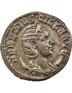 Rome Empire Etruscille Junon 1 antoninien Billon 251 R Rome 2