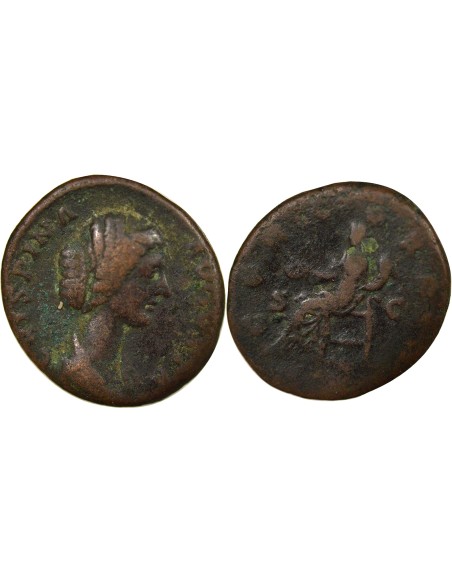 Rome Empire Crispine 1 as Cuivre 180-182