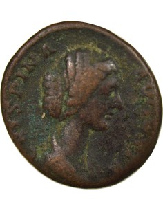 Rome Empire Crispine 1 as Cuivre 180-182 2