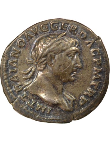 Rome Empire Trajan Dacia Assise 1 denier Argent 108-110 R Rome