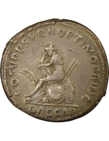 Rome Empire Trajan Dacia Assise 1 denier Argent 108-110 R Rome