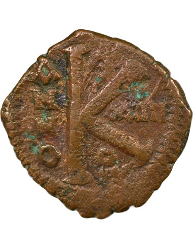 Rome - Provinces Justinien Ier 1/2 follis Cuivre 549-550 Antioche