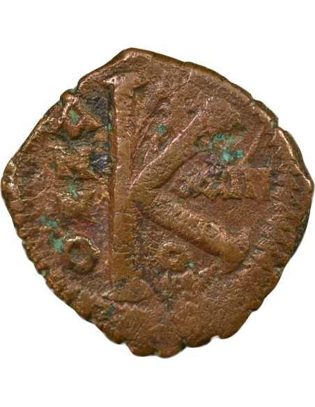 Rome - Provinces Justinien Ier 1/2 follis Cuivre 549-550 Antioche