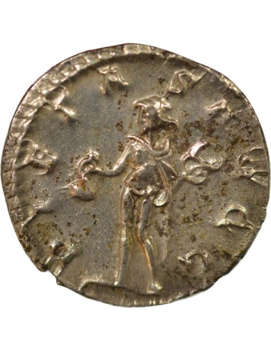 Rome Empire Herennius Etruscus Pietas debout 1 antoninien Billon 250 R Rome