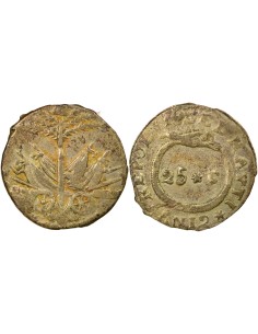 Haïti 25 centimes Argent 1815