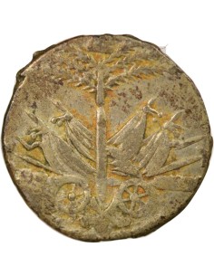 Haïti 25 centimes Argent 1815 2