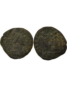 Rome Empire Constant Ier Aux Victoires 1 nummus Cuivre 346-348 Trèves