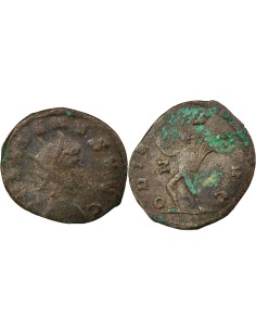 Rome Empire Gallien Sol 1 antoninien Billon 264-266 R Rome