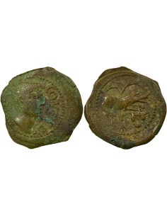 Gaule CONTOVTOS 1 bronze Bronze Ie siècle AV JC