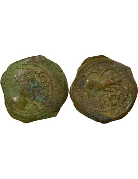 Gaule CONTOVTOS 1 bronze Bronze Ie siècle AV JC