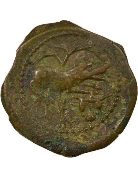 Gaule CONTOVTOS 1 bronze Bronze Ie siècle AV JC