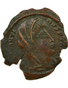 Rome Empire Constantin Ier Restitution 1 ae Cuivre 347-348 Antioche 2