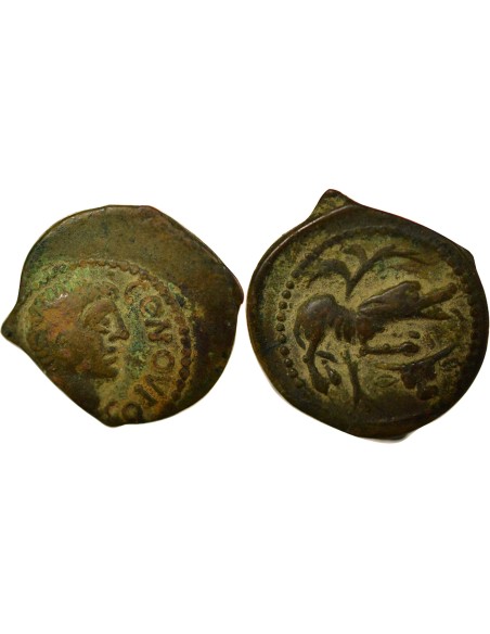 Gaule Contovtos 1 bronze Bronze Ie siècle AV JC