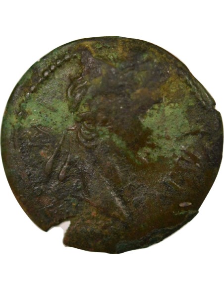 Rome - Provinces Auguste Aigle 1 quadrans Bronze 15-10 Av JC S Reims