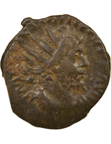 Empire des Gaules Victorin Sol debout 1 antoninien Billon 270-271 Trèves