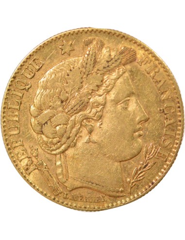 IIIe République 10 francs Or 1899 A - Paris
