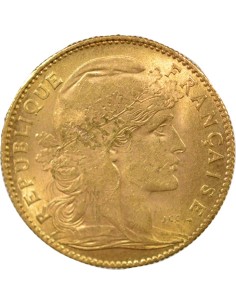 Coq 10 francs Or 1914 A Paris 2