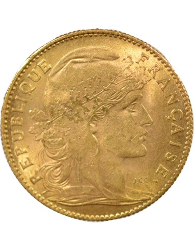 Coq 10 francs Or 1914 A Paris
