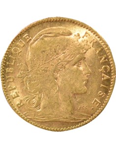 Coq 10 francs Or 1910 A Paris 2