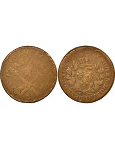 Colonies Françaises Louis XV 1 sol Cuivre 1767 A - Paris