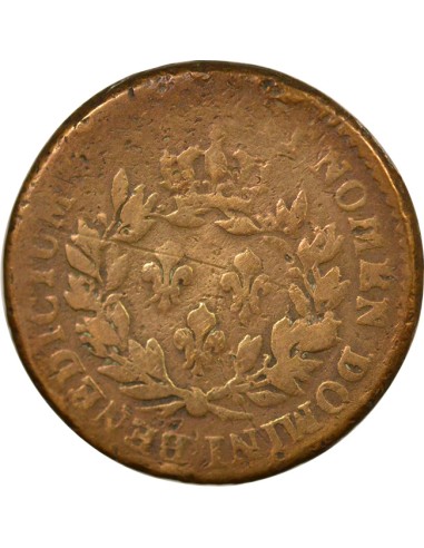 Colonies Françaises Louis XV 1 sol Cuivre 1767 A - Paris