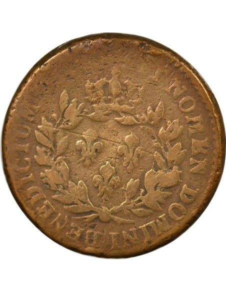 Colonies Françaises Louis XV 1 sol Cuivre 1767 A - Paris